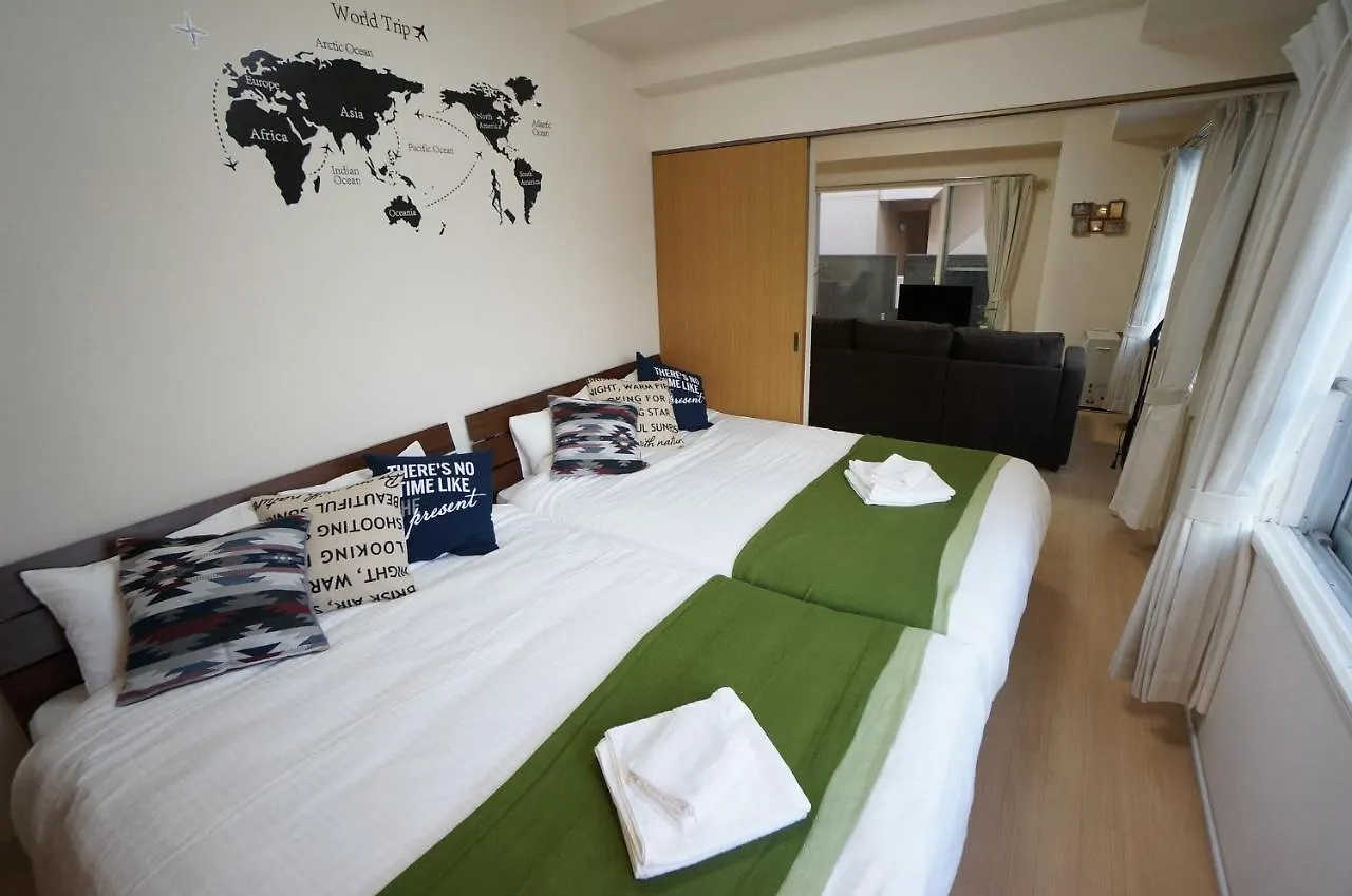 アパート Downtown Area Spacious Cozy Room Susukino Ik901 札幌市